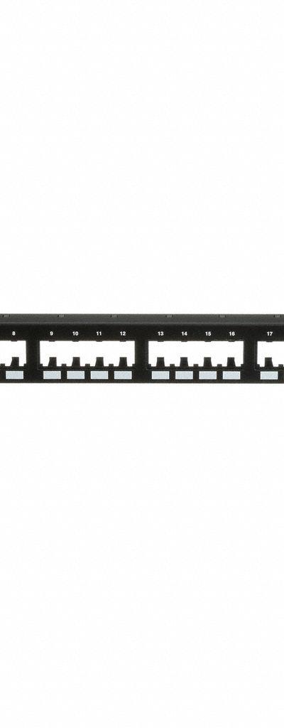 PANDUIT Patch Panel: 1 Rack Units - Rack-Mount Modular Patch Panels