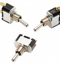 CARLING TECHNOLOGIES Toggle Switch: 2 Position, 2 Connections, SPST, Quick Connect Tab Connection (MPN 2FAA01-73). Key specifications — AC Contact Rating: 15 A @ 125 V; Switch Function Configuration: On/Off; Brand: CARLING TECHNOLOGIES; Series: F; Horsepower: 1 hp.