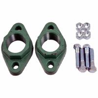 TACO Flange Set: 1 1/2 in, 194-1542F, Compatible with Grainger Part No. 4PC80, 1 1/2 in NPT. Key specifications — Includes: (4) Bolts; Manufacturer Part Number: 194-1542F; Compatible with Manufacturer Model Number: 2400-30; ANSI Flange Class: Class 150; Body Material: Cast Iron.