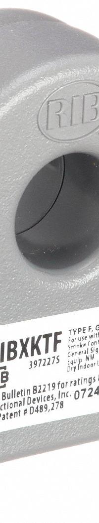 RIB Current Sensor Relay: Surface Mounted, 0.4 A Current Rating, 30V AC/DC, Overcurrent/Undercurrent (MPN RIBXKTF). Key specifications — Adjustment Method: Switch; Electrical Connection: Terminal Strip; Monitored Parameters: Undercurrent; Mounting Style: Surface; Status Indicator: No Indicator; Trip Point: 0.25 A; Trip Point Type: Fixed; Brand: RIB.