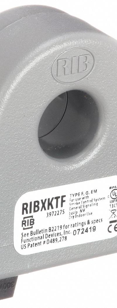 RIB Current Sensor Relay: Surface Mounted - Surface-Mounted Relays