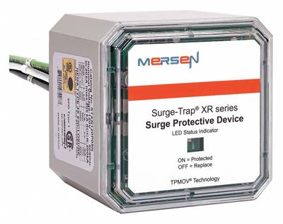 SURGE TRAP Surge Protection Device: Single Phase, 120V AC, 1200V (L-G)/600V (N-G)/700V (L-N) - Chase-Nipple External-Mount SPDs