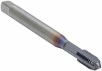 OSG Straight Flute Tap: #10-24 UNC, 2B, 4 Flute, Modified Bottoming Chamfer, V Coated Carbide (MPN 3110408)