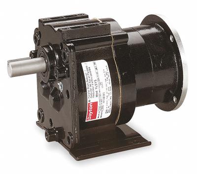 Dayton Speed Reducer: 28.13:1, 61 RPM, 0.25 hp Input Max, 242 in-lb Output Max - Direct-Drive Parallel Speed Reducers