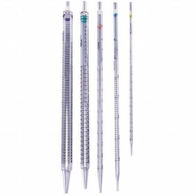 COLE-PARMER Serological Pipette: 1 mL Capacity, 0.1 mL Graduation Increments, Sterile - Sterile Seroligcal Pipettes