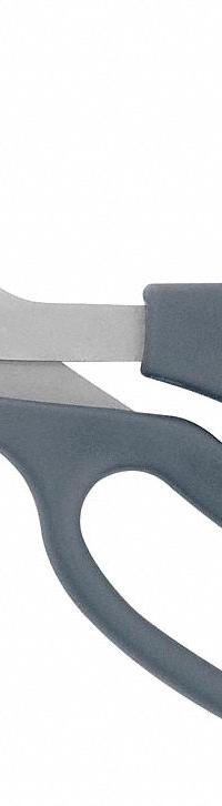 CLAUSS Shop Shears: Ambidextrous, 7 in Overall Lg, Straight, Titanium Bonded, Pointed, Gray (MPN 18516). Key specifications — attr308500: Titanium Bonded; attr308502: Gray; attr308505: Ambidextrous; attr308522: Plastics; attr324896: CLAUSS.