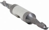 APPROVED VENDOR Square End Mill: Carbide, AlTiN Coated, Double End, 2 Flute, 1/4" Mill Dia, 5/8" LOC (MPN 237-001043)