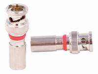 DOLPHIN COMPONENTS CORP Coaxial Connector: Male, Connector, Silver, Compression, RG-59, BNC, 10 PK (MPN DC-CBNCM59). Key specifications — attr930438: Connector; attr930422: DOLPHIN COMPONENTS CORP; attr930423: Silver; attr930429: Nickel-Plated; attr930430: Male.