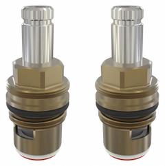 SANI-LAV Cartridge: For Sani-Lav Series, Use with Hot/Cold Water, Brass, Brass/Chrome, Ceramic Disc (MPN 27RK). Key specifications — Compatible Series: Sani-Lav; For Water Temperature: Hot/Cold; Compatible Brand: Sani-Lav; Product Type: Cartridge; Includes: (1) Cartridge; Material: Brass.