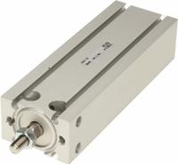 SMC Compact Cylinder: 25 mm Bore Dia, 50 mm Stroke Lg, Free Mounting, Aluminum, Magnetic Piston, CU (MPN CDU25-50D). Key specifications — attr946022: Free; attr946024: Single Rod; attr946038: CU; attr1123057: Rotating Rod; attr945997: SMC.