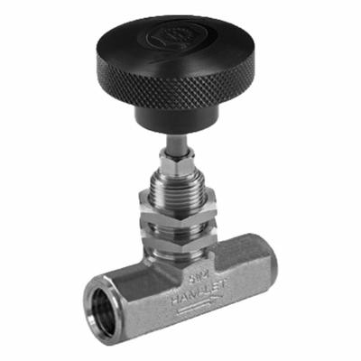 HAM-LET Plumbing Needle Valves: Inline Valve Body, 316 Stainless Steel, Integral Bonnet - Stainless Steel Straight-Body Needle Valves
