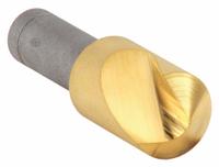 KEO Countersink: 110°, 1 Flute, 1 3/4 in Body Dia, 3/4 in Shank, TiN Coated Cobalt (MPN 55458-TiN). Key specifications — Brand: KEO.