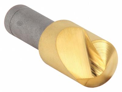 KEO Countersink: 110°, 1 Flute, 1 3/4 in Body Dia, 3/4 in Shank - Fast-Cutting Single-Flute Countersinks
