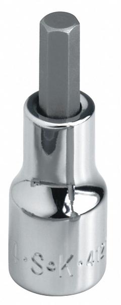 SK PROFESSIONAL TOOLS Socket Bit: 3/8 in Drive Size, Hex Tip, 7 mm Tip Size, 3 in Overall Lg, Metric (MPN 41406). Key specifications — attr1204765: Replaceable Insert; attr1204767: SK PROFESSIONAL TOOLS.