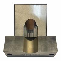 METALPRO Pipe Notcher Die: MP4150, 40 ton_45 ton_50 ton Compatible Ironworker Size, Pipe, Round (MPN MP4153). Key specifications — attr67451: MP4500FS; attr67489: Round; attr67479: Pipe; attr67463: 1 in; attr67447: MP4153; attr67456: MP4150; attr67443: METALPRO; attr67472: Upper and Lower Die Set.
