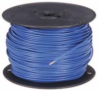 SOUTHWIRE Hookup Wire: 16 AWG Conductor Size, Blue, 500 ft Overall Lg, 600 V Volt (MPN 411020506). Key specifications — Brand: SOUTHWIRE; Product Type: Machine Tool Wire; Standards: UL 1015; Manufacturer Part Number: 411020506.