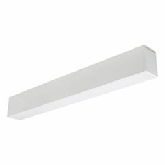 SYLVANIA Linear Slot: 1,800 lm, 3000K/3500K/4000K, 18 W, 2 ft, 12 1/4 in Wd, 120/277V AC, Dimmable (MPN LNSLOT1A18UNVD8SC124CWH). Key specifications — Brand: SYLVANIA; Voltage: 120/277V AC; Color Temperature: 4000K; Nominal Length: 2 ft.