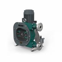 PERIPRO Hose Pump: Three Ph, 1/2 hp, EPDM Hose, 16 mm Hose Dia, 1.28 gpm Max. Flow Rate, ¾" MNPT (MPN C 10/0.3-44 QS). Key specifications — Hose Material: EPDM; Brand: PERIPRO; Connections: ¾" MNPT.