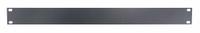VIDEO MOUNT PRODUCTS Blank Panel: 1 Rack Units, 19 in Overall Wd, 1 3/4 in Overall Ht, Black, Steel (MPN ER1B). Key specifications — Brand: VIDEO MOUNT PRODUCTS; Product Type: Blank Panel; Color: Black; Material: Steel.