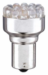 HAMSAR Compact LED Bulb: LED, Single Contact Bayonet (BA15s), (S) Sign, S8, 1156, 12V AC, 1.4 W Watt (MPN 3JYN6). Key specifications — Light Color: Amber; Trade Number: 1156; Voltage: 12V AC; Brand: HAMSAR; Bulb Shape: S8.