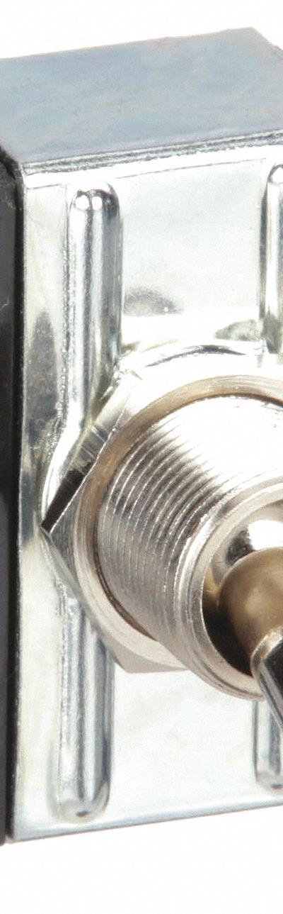 CARLING TECHNOLOGIES Toggle Switch: 2 Position - Panel-Mount Toggle Switches
