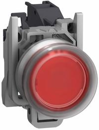 SCHNEIDER ELECTRIC Flush Push Button Operator: 22 mm, Metallic, Flush Profile, 1NC (MPN XB4BP482GEX). Key specifications — Manufacturer Part Number: XB4BP482GEX; Product Type: Push Button Operators; Series: XB4; Brand: SCHNEIDER; AC Contact Rating: 6 A @ 120 V; Action: Momentary; DC Contact Rating: 0.1 A @ 600 V; Operator Illumination: Non-Illuminated.