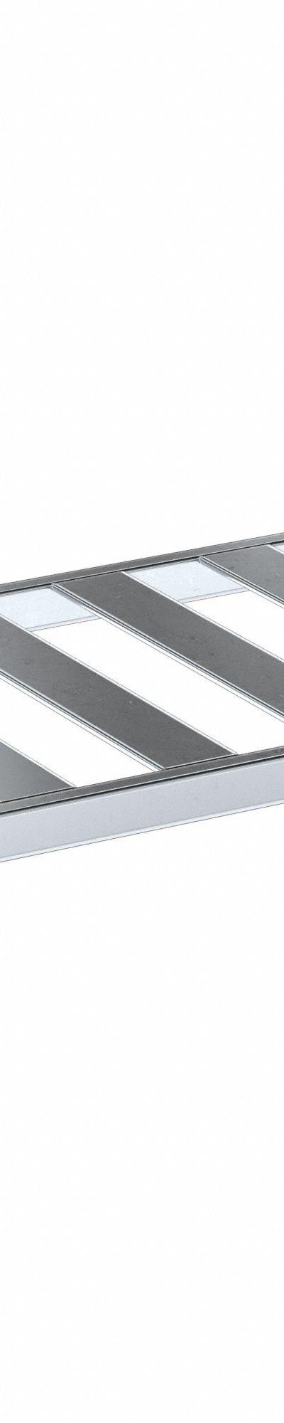 NEW AGE INDUSTRIAL Shelf: 48 in x 24 in - Shelves for Aluminum Open Metal Shelving