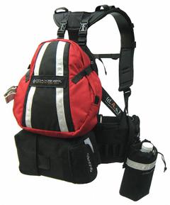 COAXSHER Wildland Fire Pack: 1000 Denier Cordura, Red, 1,370 cu in Interior Volume (MPN FS102-R). Key specifications — Color: Red; Material: 1000 Denier Cordura; Brand: COAXSHER.