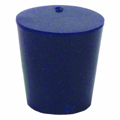 UNITED SCIENTIFIC SUPPLIES Stopper: Silicone, 3 Stopper Size, 18 mm Bottom Dia, 24 mm Top Dia, 25 mm Overall Ht - Synthetic Rubber Stoppers