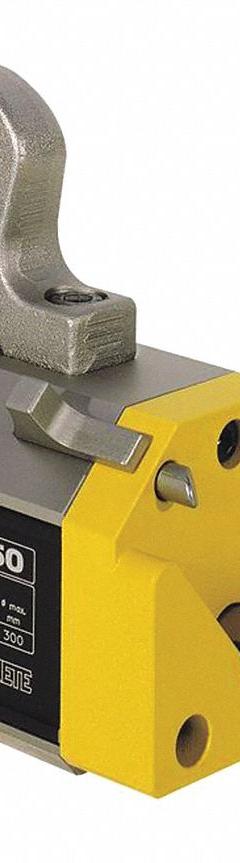 TECNOMAGNETE Lifting Magnet: 550 lb Max Load Capacity, 550 lb Max Flat Load Capacity, On/Off Handle (MPN MAXX250). Key specifications — Brand: TECNOMAGNETE; Manufacturer Part Number: MAXX250.