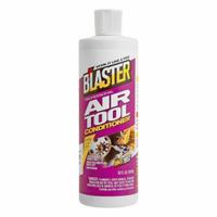 BLASTER Air Tool Oil: Petroleum, -40°F Min. Op Temp., 140°F Max. Op Temp., Not Food Grade, Bottle (MPN ATC-S). Key specifications — attr1321222: Petroleum; attr1321226: 5W; attr1321227: 22; attr1321244: BLASTER; attr1321245: Bottle.