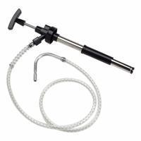 OILSAFE Hand Pump: Piston Action, Pump with Hose, Nozzle & Spout, Nylon Housing, 12 oz per stroke (MPN 102000). Key specifications — Brand: OILSAFE; Housing Material: Nylon; Maximum Flow Rate: 12 oz per stroke; Suction Tube Material: SS; Seal Material: Buna-N.