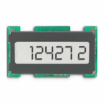 TRUMETER Hour Meter: Digital Counters, Front Panel Mounting, 3/4 in x 1 3/8 in
