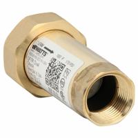 WATTS Dual Check Valve: LF7, 3/4 in Pipe Size, FNPT x FNPT, 3.63 in Overall Lg, Copper Silicon Alloy (MPN 3/4 LF7 U2-2). Key specifications — Brand: WATTS; Connection Type: FNPT x FNPT.
