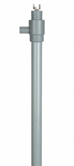 FINISH THOMPSON Drum Pump Tube: Fixed, CPVC, 1 5/8 in Inlet Size, 40 in Suction Tube Lg - Max (MPN DTTC008). Key specifications — Brand: FINISH THOMPSON; Discharge Connection Type: Hose Barb.
