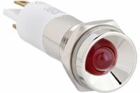 APPROVED VENDOR Protruding Panel Light: 10 mm Panel Mounting Hole Dia, LED, Red, Protruding Head (MPN 24M084). Key specifications — Brand: APPROVED VENDOR; Electrical Connection: 0.11 Male Quick Disconnect.