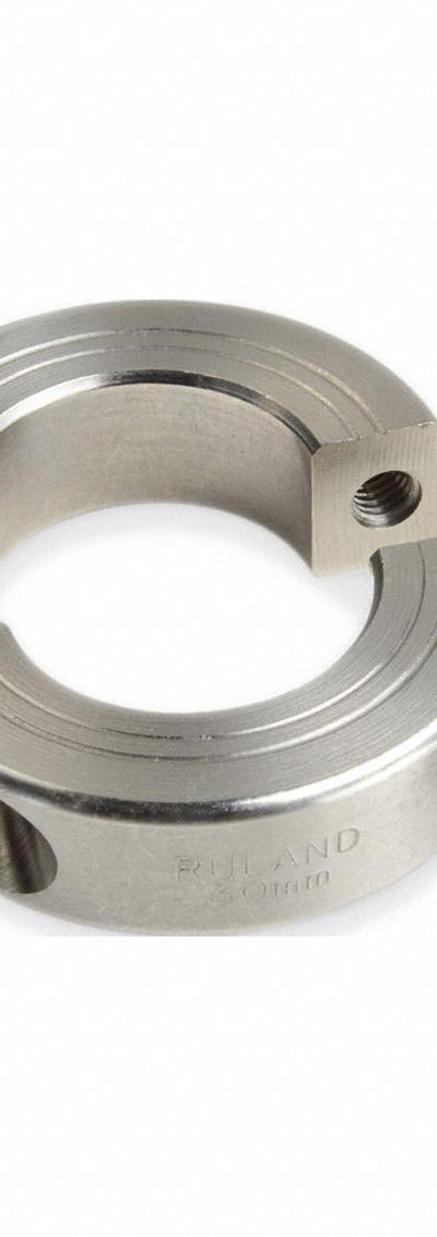 RULAND MANUFACTURING Shaft Collar: 2-Piece - Stainless Steel Shaft Collars