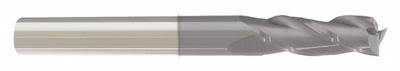 APPROVED VENDOR Square End Mill: Carbide, AlTiN Coated, 3 Flute, 7/8" Mill Dia, 1-1/2" LOC - General Purpose Carbide Square End Mills