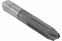 WIDIA GTD Spiral Point Tap: 1/4"-20 UNC, H3, 2 Flute, Plug Chamfer, TiCN Coated High Speed Steel (MPN 19485)