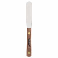 HYDE Spatula: Bld. Mat. Spring Steel, Hdl. Mat. Hardwood, Bld. Shp. Semi-Circle (MPN 41010). Key specifications — attr1004888: HYDE; attr1029665: Half.