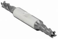 APPROVED VENDOR Square End Mill: Carbide, AlTiN Coated, Double End, 4 Flute, 7/32" Mill Dia (MPN 239-001033)