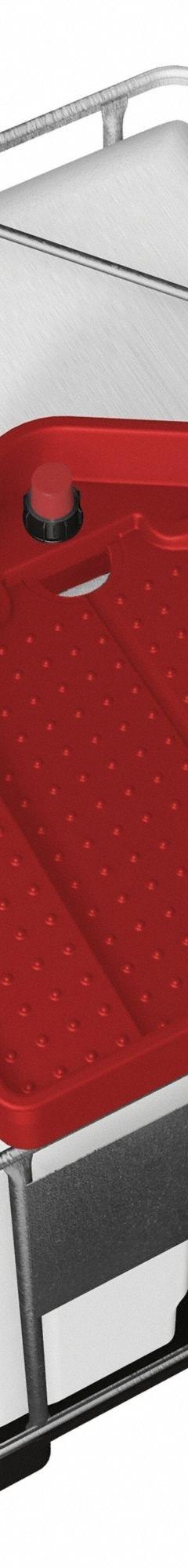 DENIOS Accessories for IBC Totes: 28.7 in x 7 in x 31.1 in, K22-0153, 28.7 in x 7 in, Red. Key specifications — Brand: DENIOS; Color: Red; Display Sell UOM: EA.