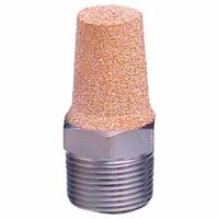 ARROW PNEUMATICS Muffler: 1/4 in BSP, 21 scfm, Steel, 40 micron, Bronze, 84 dB NRR (MPN ASP-2BS). Key specifications — attr124412: ARROW PNEUMATICS; attr124418: Steel; attr124422: Bronze; attr124426: Steel.