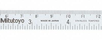 MITUTOYO Semi-Flexible Rule: 182-302 - Stainless Steel Rulers