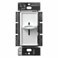 Speed Control: Rocker/Single Slide, SPST, 1 Switches or Dials, 120V AC, White Plate, 1.5 A, White (MPN SFSQ-F-WH). Key specifications — Switch Design: Single Slide; Brand: LUTRON; Reversible: Not Reversible; Input Voltage: 120V AC; Compatible with Series: Universal Ceiling Paddle Fans.