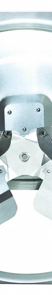 Exhaust Fan: Direct Drive, 24 in Blade, 1/3 hp, 5,216 cfm, 115/230V AC, 1 ph, Totally Enclosed (MPN 10D978). Key specifications — Frame Finish: Galvanized; Assembled: Assembled; Brand: DAYTON; Nameplate Voltage: 115/230V AC; Frame Material: Steel; Guard Type: None; Method of Construction: Stamped; Motor Insulation: Class B.