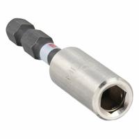 BOSCH Bit Holder: Bit Holder, Impact, 1/4 in Compatible Bit Size, Hex Compatible Bit Shank, Magnetic (MPN ITBH201). Key specifications — attr1132695: Hex; attr1132691: Impact Rated; attr1132694: Magnetic; attr1132704: BOSCH.