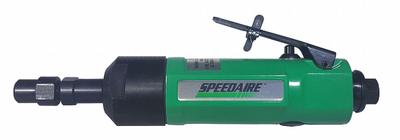 SPEEDAIRE Die Grinder: Straight Tool, 0.5 hp Horsepower, 3,500 RPM Max. Speed - Air-Powered Straight Die Grinders