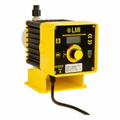 LMI PUMPS Chemical Metering Pump: Solenoid, 115V AC, 316 SS Head, PTFE Diaphragm, 1000:1, 316 SS (MPN C901-297). Key specifications — Brand: LMI PUMPS; Diaphragm Material: PTFE; Reproducibility: ±1.0%; Nameplate Voltage: 115V AC; Check Ball Material: 316 SS; Fitting Material: 316 SS; Seal Material: 316 SS.