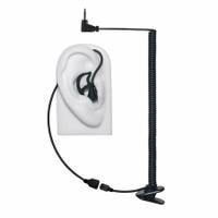EARPHONE CONNECTION Listen-Only Earpiece: Fits Universal, For Universal Series, Earbud, Black, Wired (MPN EP-MS2A-B). Key specifications